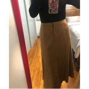 Vintage White Stag Long Skirt Size 8